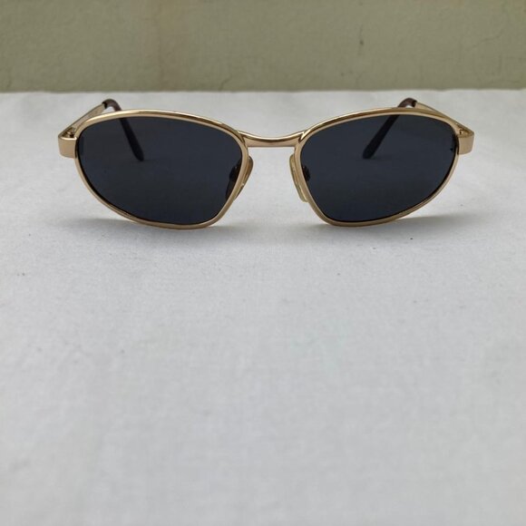 Yves Saint Laurent Women Sunglasses  y101 130 Vintage Gold Oval Frame - Picture 5 of 17